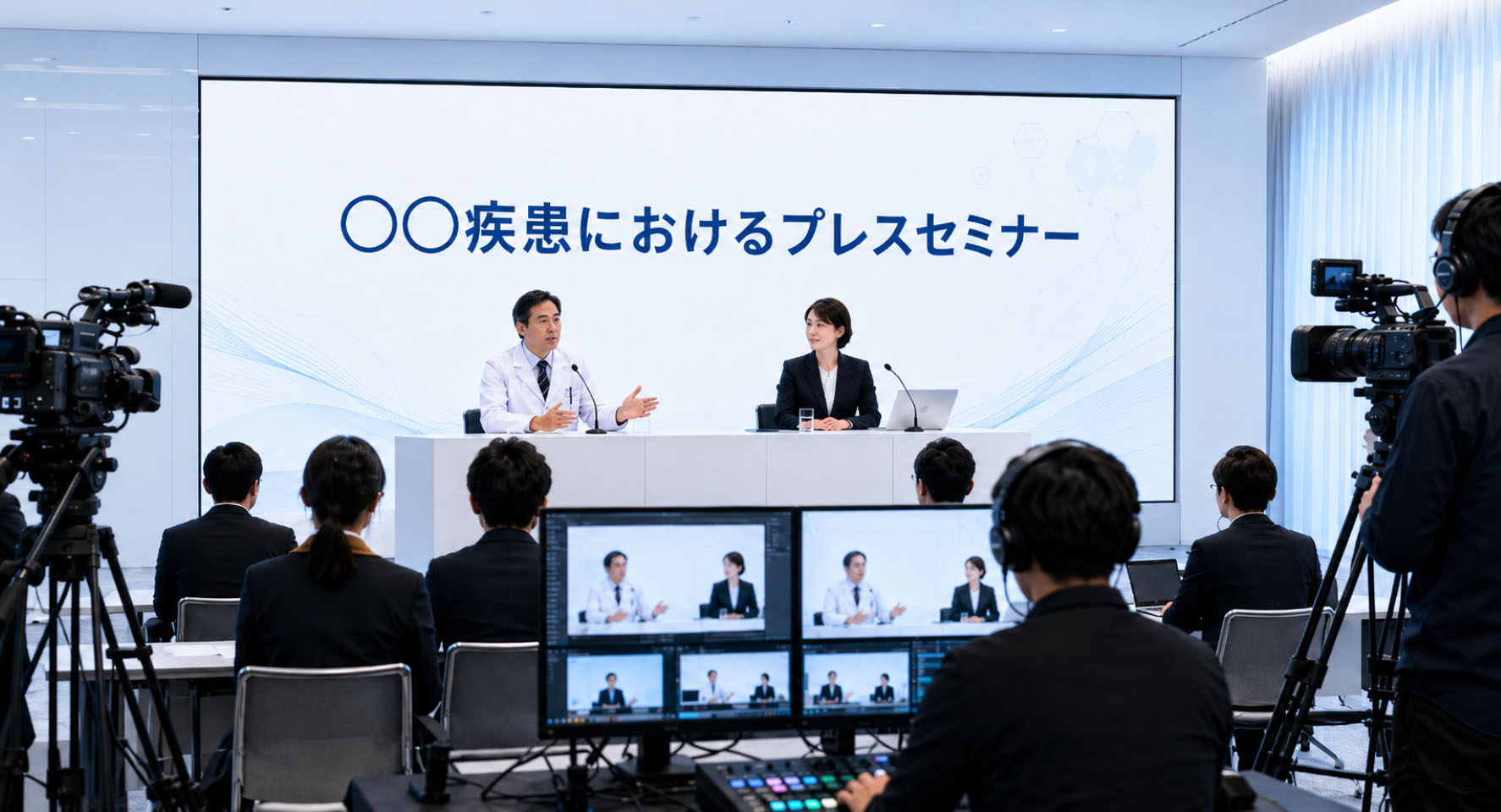 オンライン記者会見・プレスセミナー